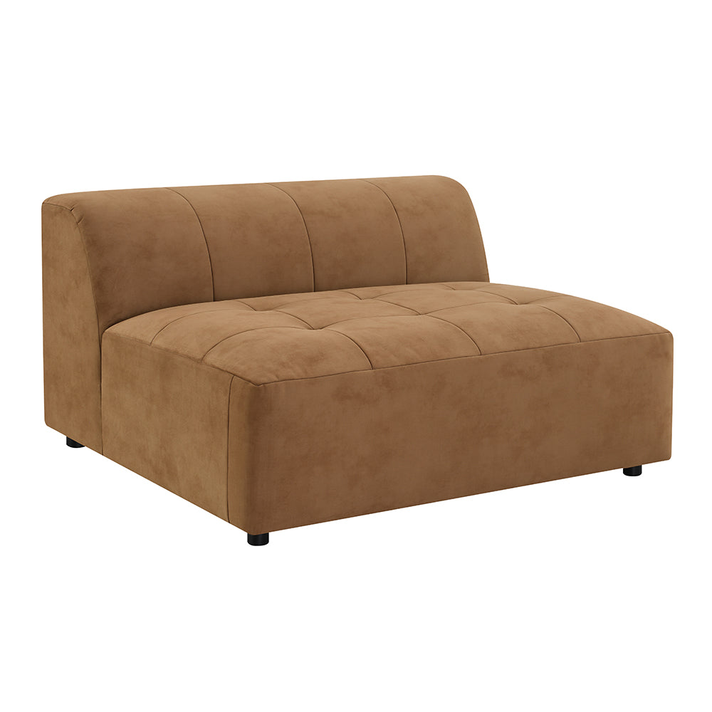 ACME Zoey Modular Armless Chair – front view – Lusso Furniture Miami