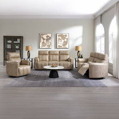 ACME Elison Motion Sofa – finish detail – Lusso Furniture Miami