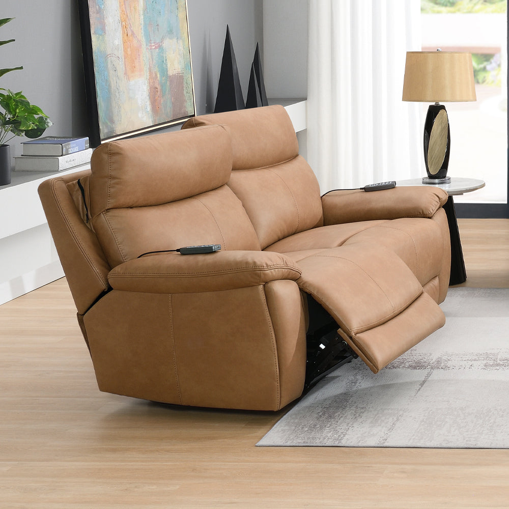 ACME Chavis Power Motion Loveseat – front view – Lusso Furniture Miami