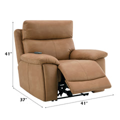 ACME Chavis Power Motion Recliner – finish detail – Lusso Furniture Miami