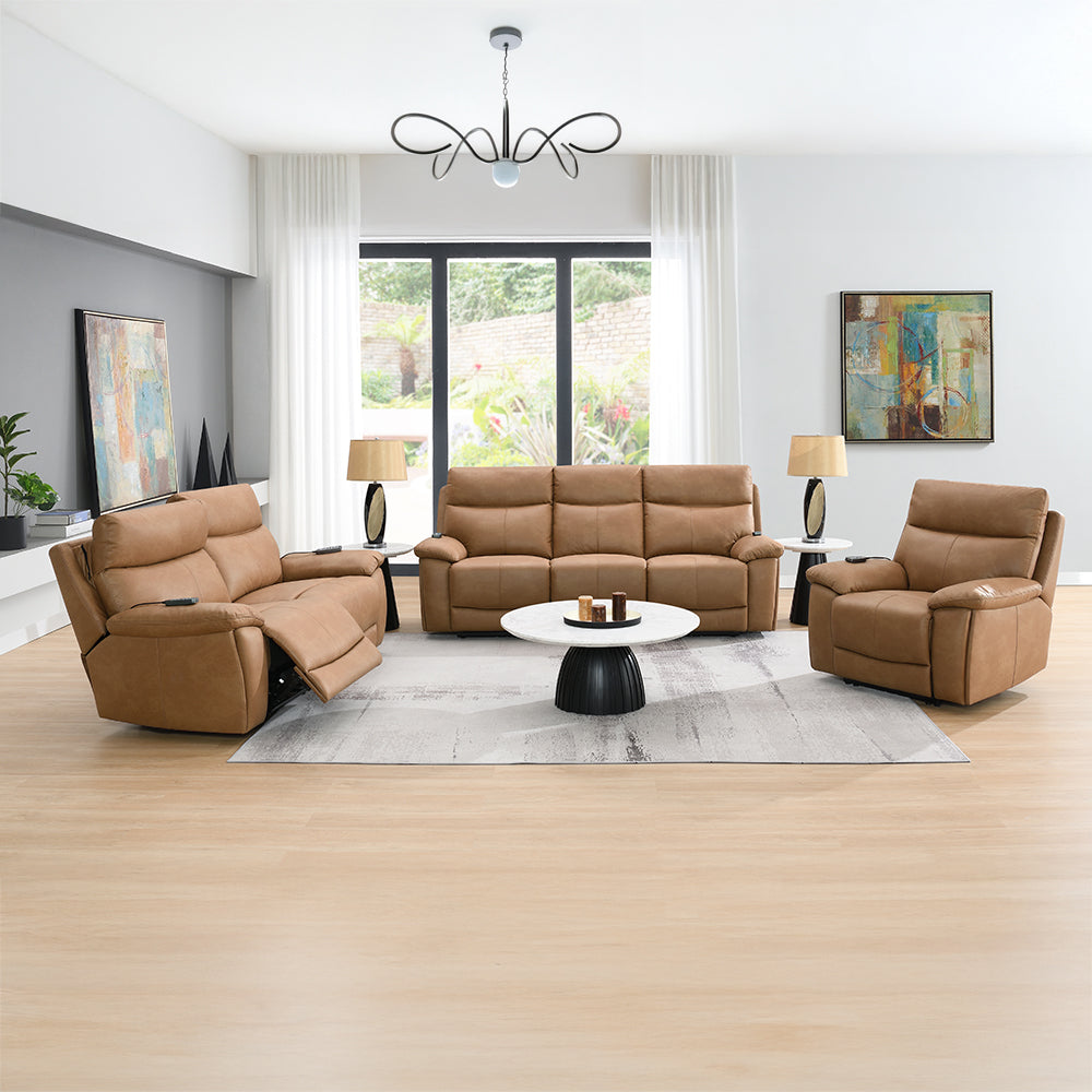 ACME Chavis Power Motion Recliner – angle view – Lusso Furniture Miami