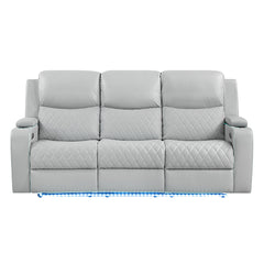 ACME Elonzo Power Motion Sofa – side view – Lusso Furniture Miami