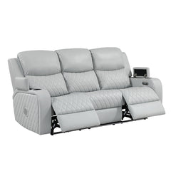 ACME Elonzo Power Motion Sofa – back view – Lusso Furniture Miami
