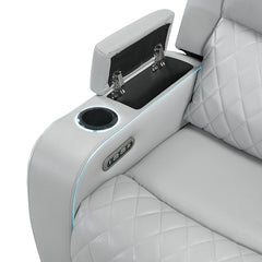 ACME Elonzo Power Motion Sofa – close-up – Lusso Furniture Miami
