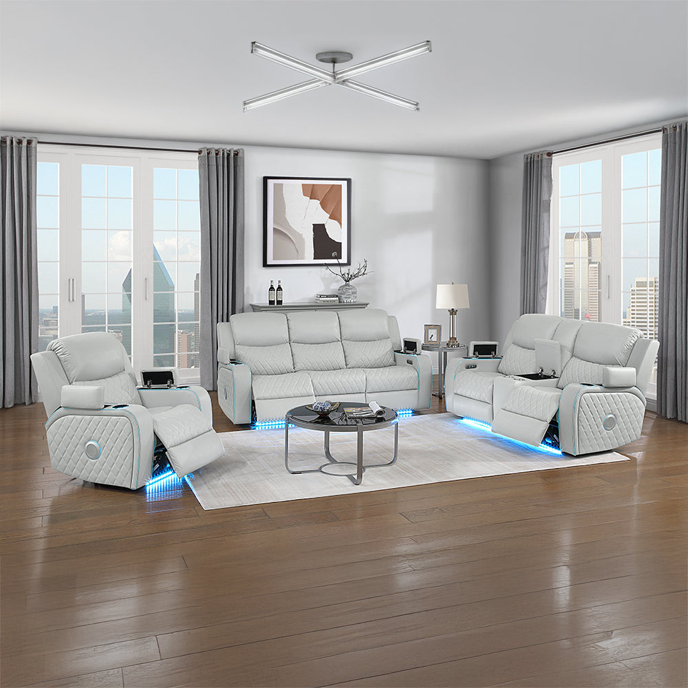 ACME Elonzo Power Motion Sofa – view 12 – Lusso Furniture Miami