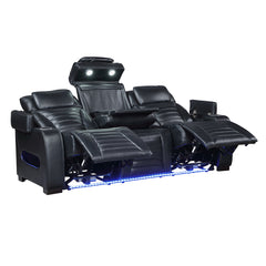 ACME Ephron Power Motion Sofa – angle view – Lusso Furniture Miami