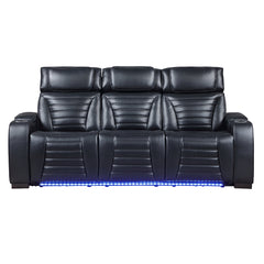 ACME Ephron Power Motion Sofa – side view – Lusso Furniture Miami