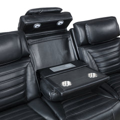 ACME Ephron Power Motion Sofa – back view – Lusso Furniture Miami