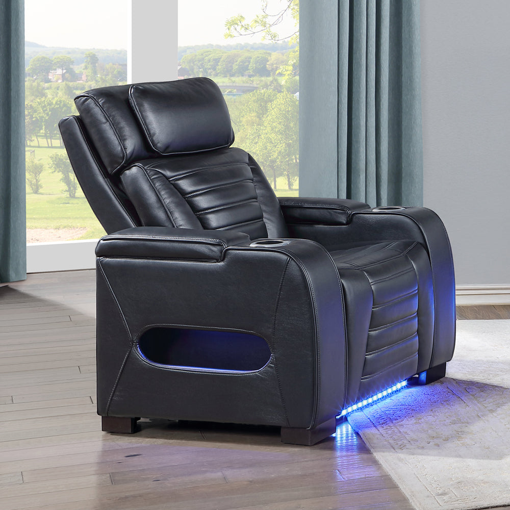 ACME Ephron Power Motion Recliner – front view – Lusso Furniture Miami