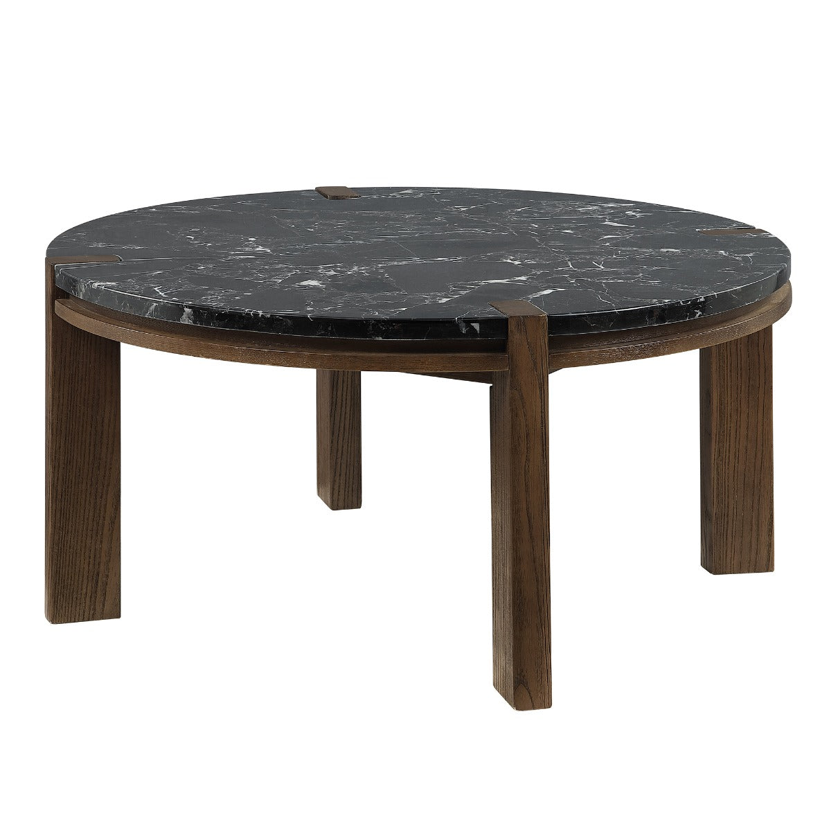 ACME Estella Coffee Table – side view – Lusso Furniture Miami