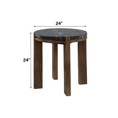 ACME Estella End Table – room setting – Lusso Furniture Miami