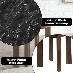 ACME Estella End Table – back view – Lusso Furniture Miami