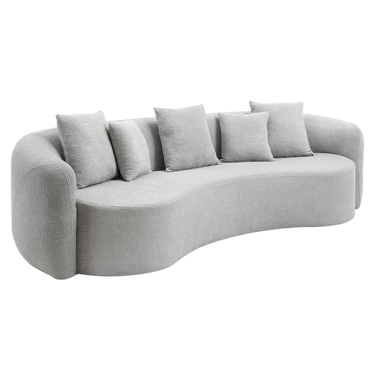 ACME Barasa Oversized Sofa – angle view – Lusso Furniture Miami