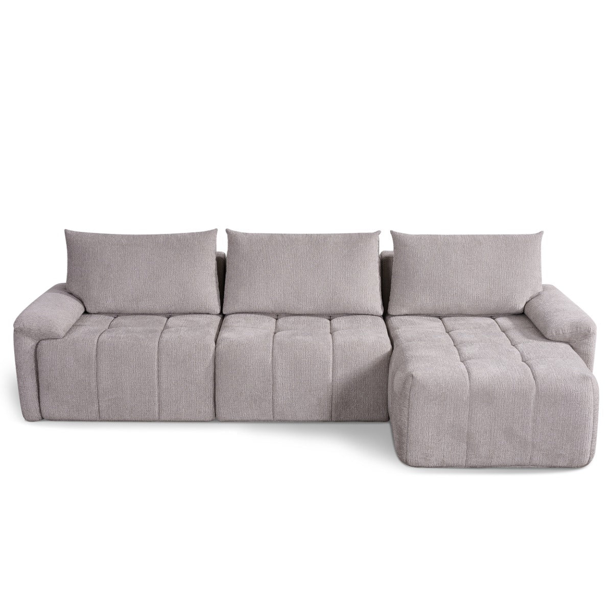 ACME Dorcas Sectional Sofa – side view – Lusso Furniture Miami