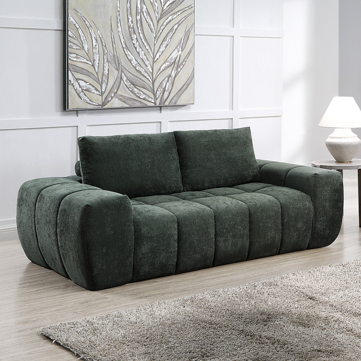 ACME Medwin Sofa – front view – Lusso Furniture Miami
