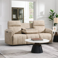 ACME Elison Power Motion Sofa – front view – Lusso Furniture Miami