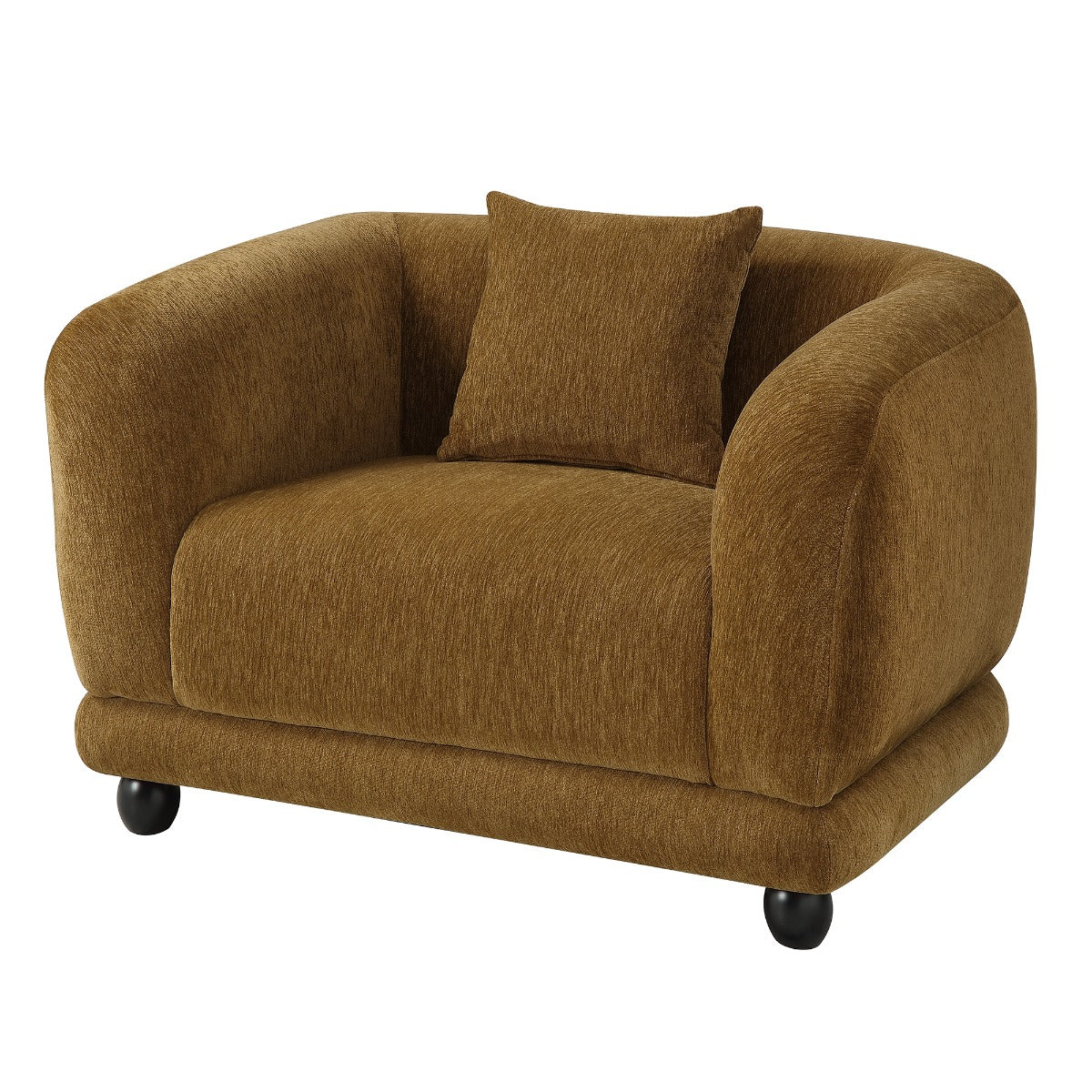 ACME Lennox Accent Chair – angle view – Lusso Furniture Miami