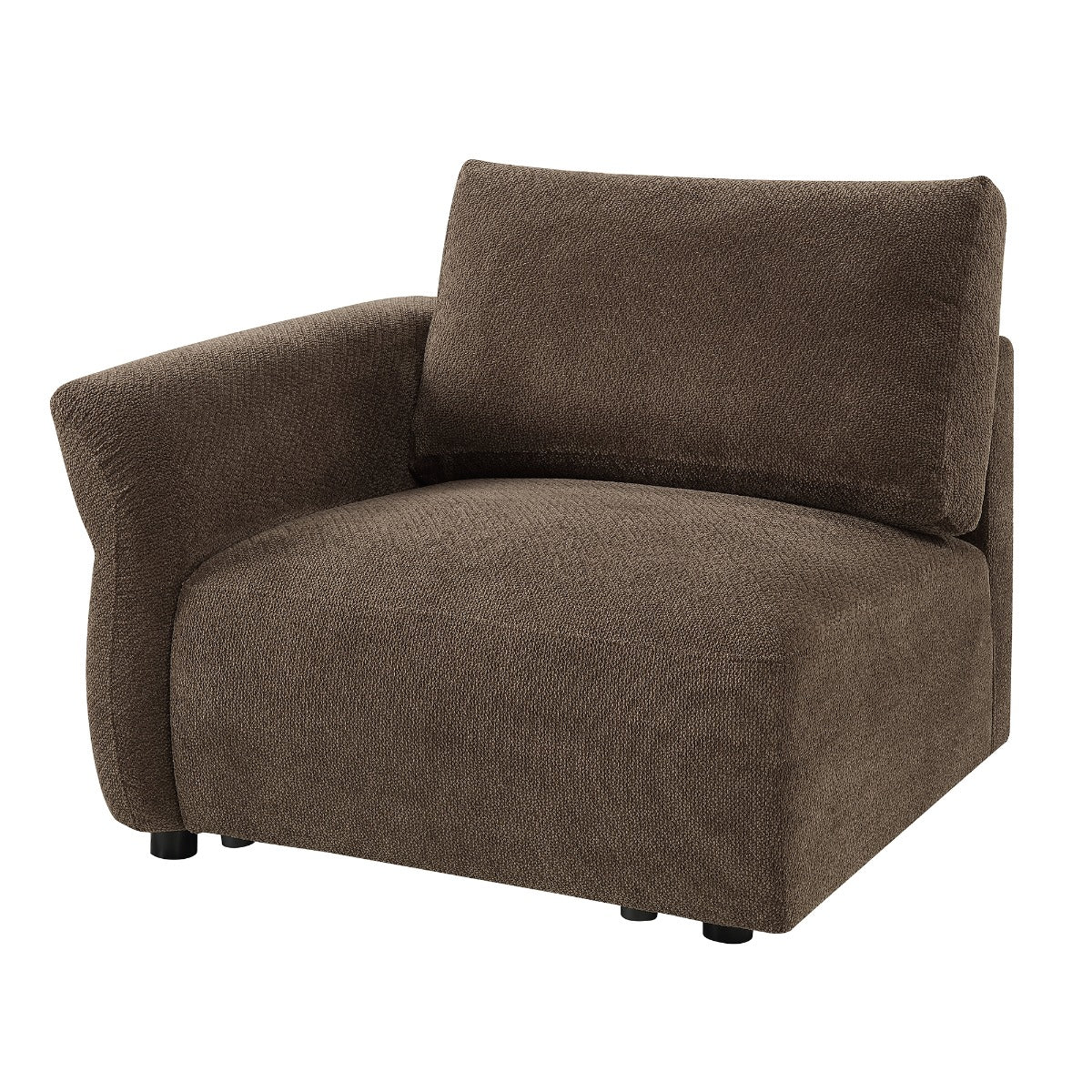 ACME Theodore Modular Left Arm Chair – side view – Lusso Furniture Miami