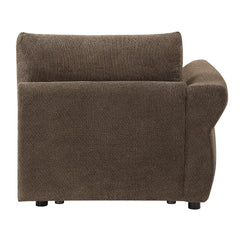 ACME Theodore Modular Left Arm Chair – back view – Lusso Furniture Miami
