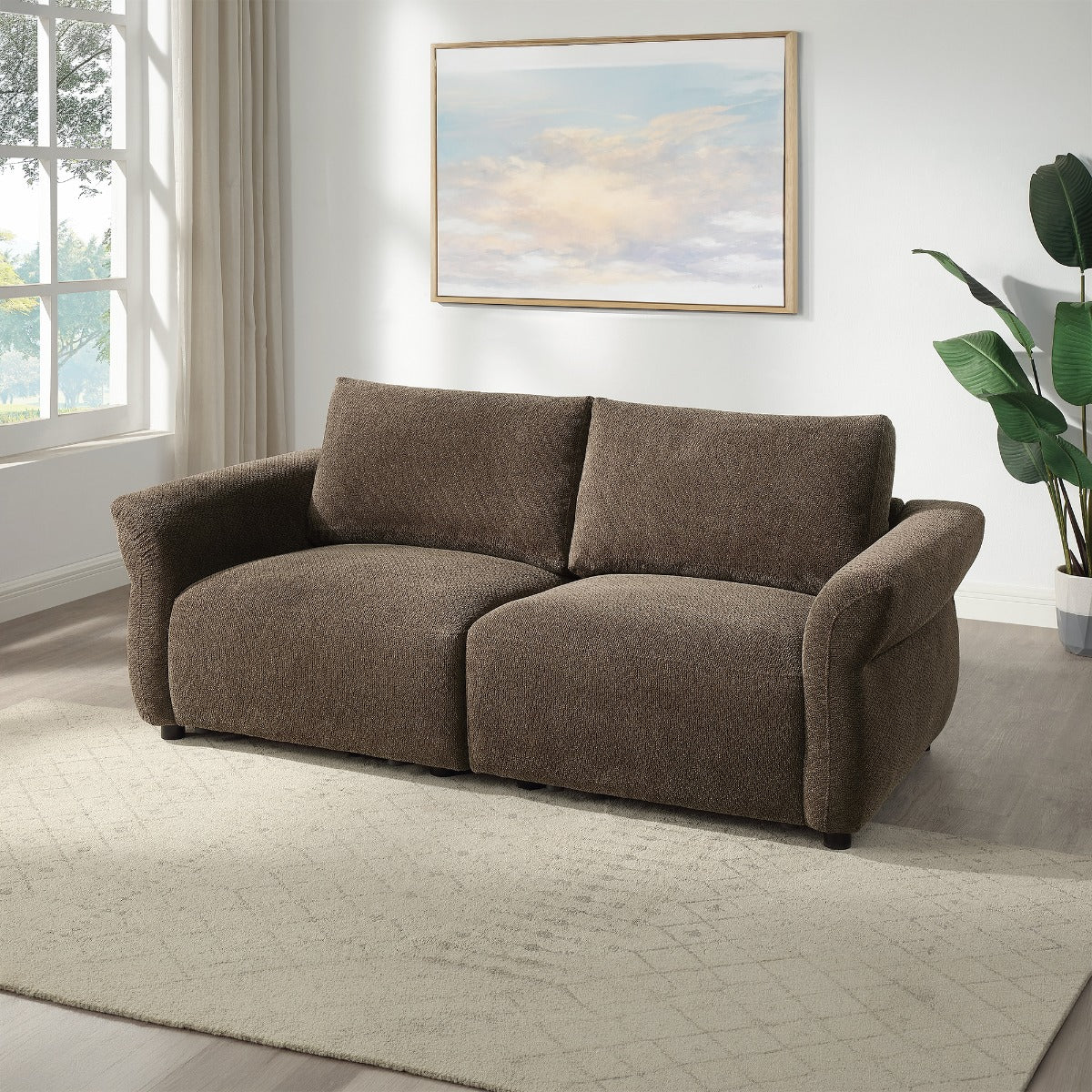 ACME Theodore Modular Left Arm Chair – close-up – Lusso Furniture Miami