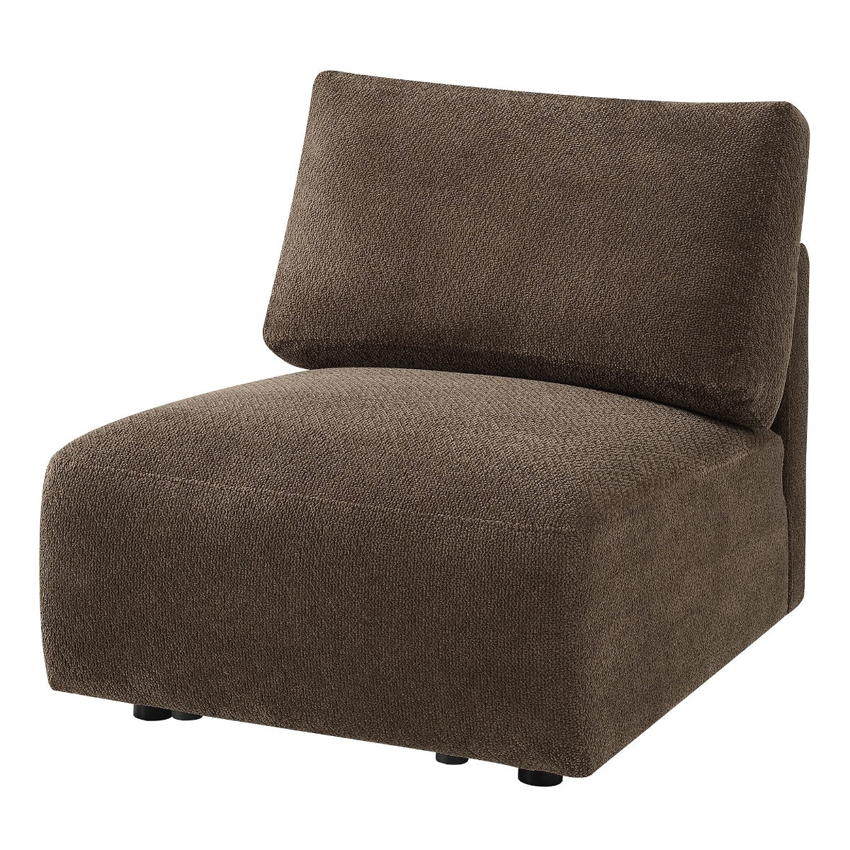 ACME Theodore Modular Armless Chair – side view – Lusso Furniture Miami