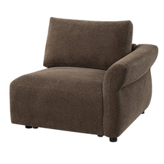 ACME Theodore Modular Right Arm Chair – side view – Lusso Furniture Miami