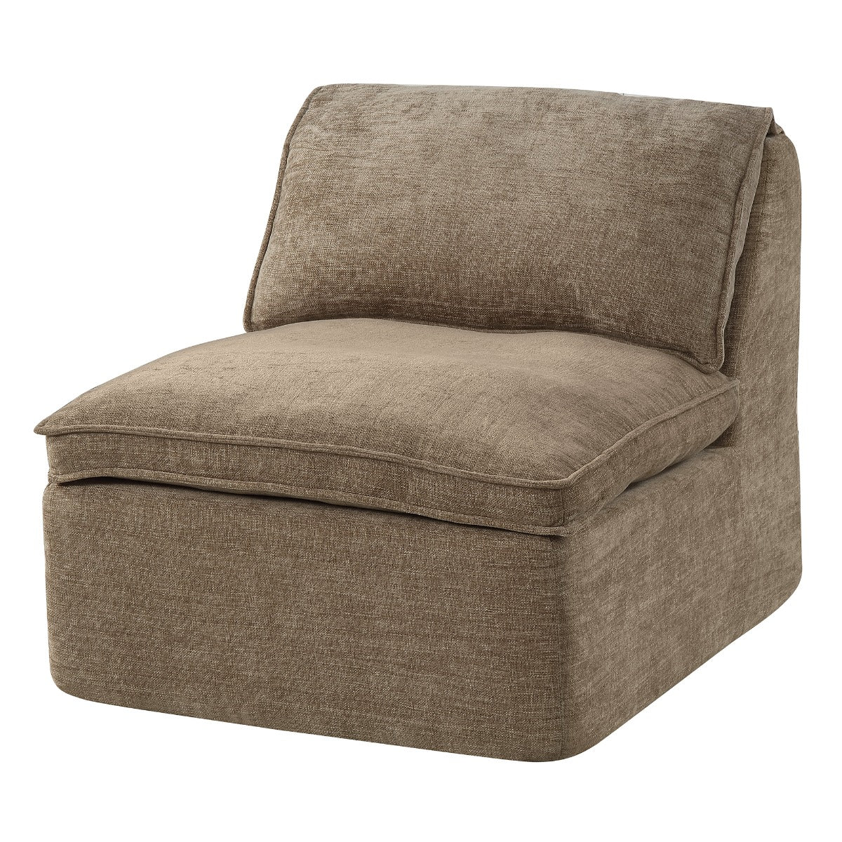 ACME Almano Modular Armless Chair – side view – Lusso Furniture Miami