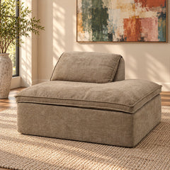 ACME Almano Modular Right Facing Chaise – front view – Lusso Furniture Miami