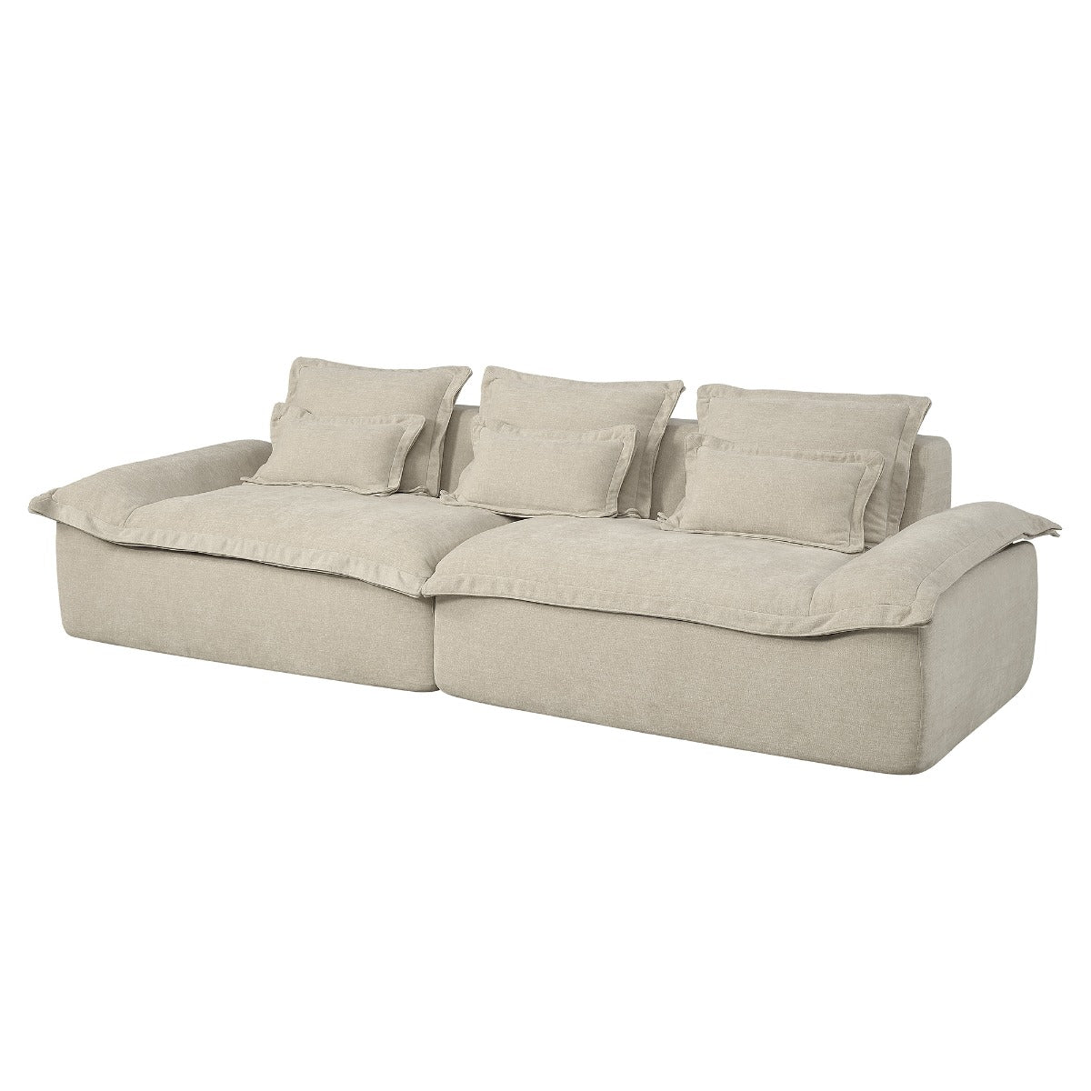 ACME Jesse Oversized Sofa – angle view – Lusso Furniture Miami