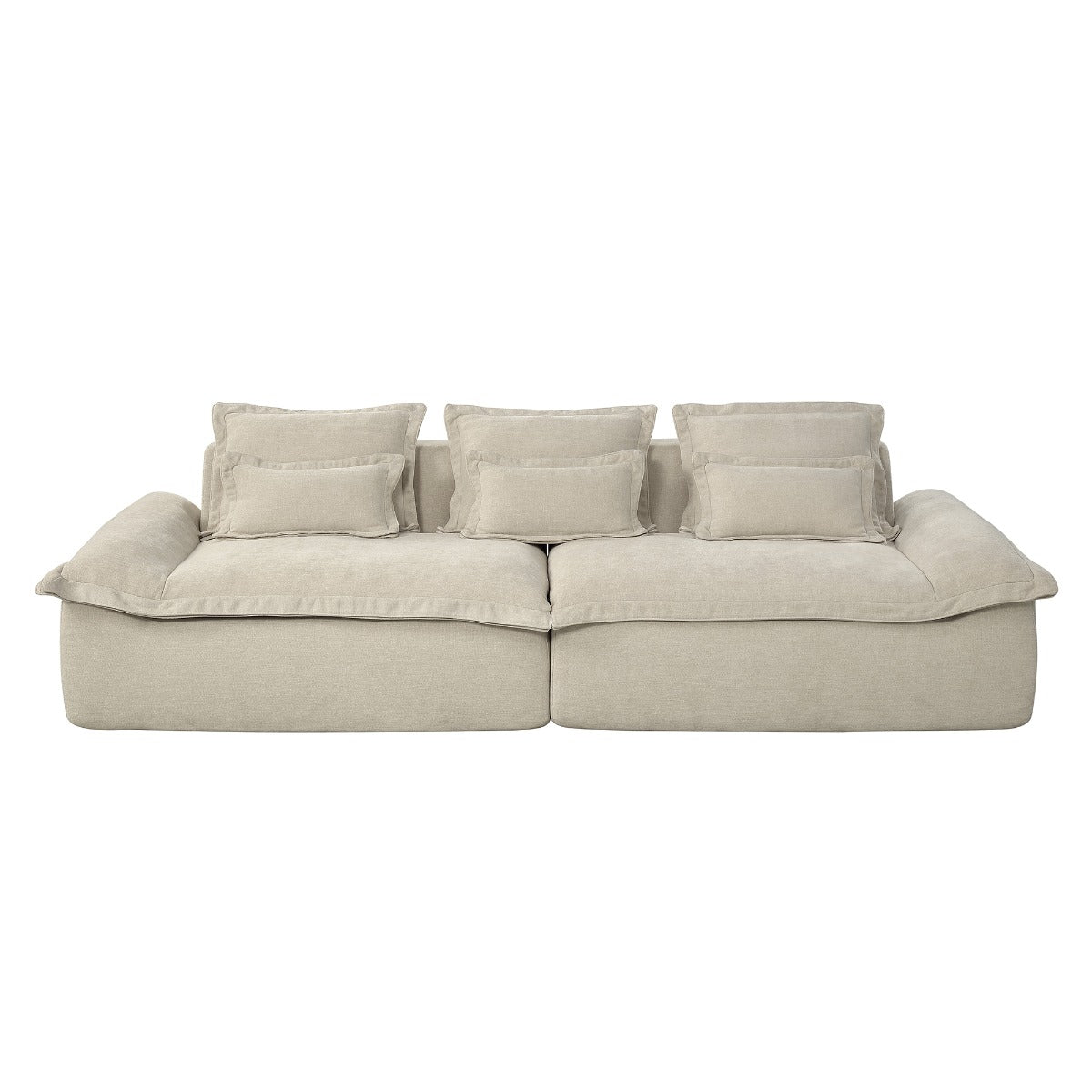 ACME Jesse Oversized Sofa – side view – Lusso Furniture Miami