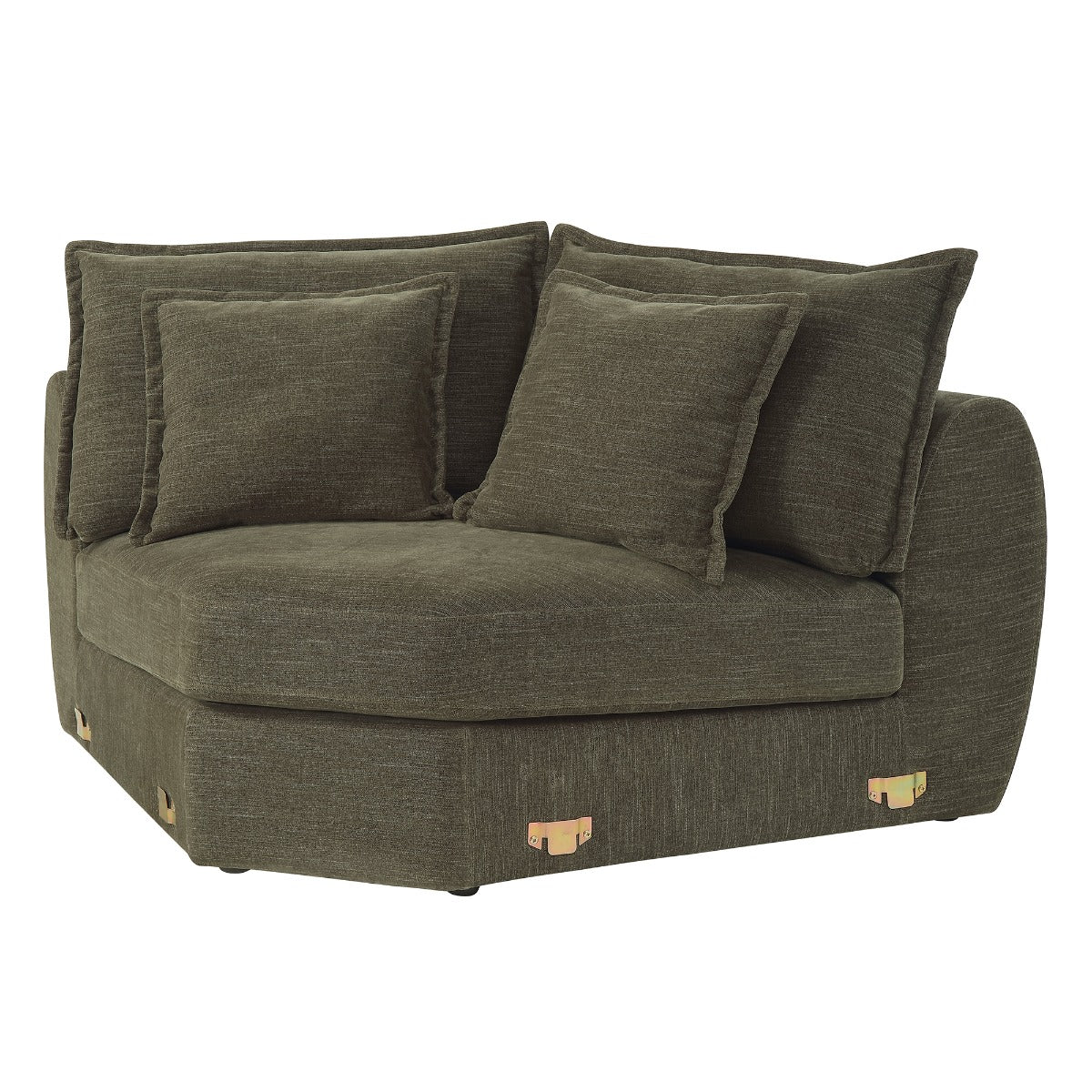ACME Leighton Modular Wedge – side view – Lusso Furniture Miami