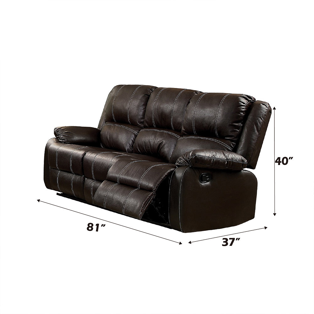 ACME Zuriel Motion Sofa – alternate view – Lusso Furniture Miami