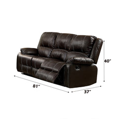 ACME Zuriel Motion Sofa – alternate view – Lusso Furniture Miami
