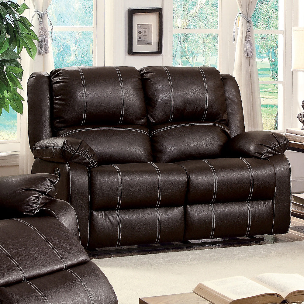 ACME Zuriel Motion Loveseat – top view – Lusso Furniture Miami