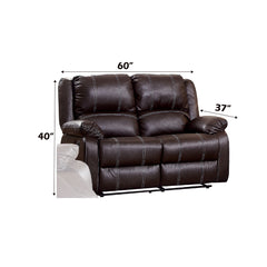 ACME Zuriel Motion Loveseat – finish detail – Lusso Furniture Miami