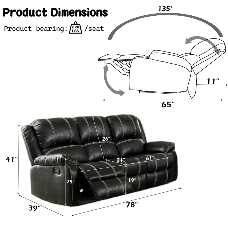ACME Zuriel Motion Sofa-zoom-