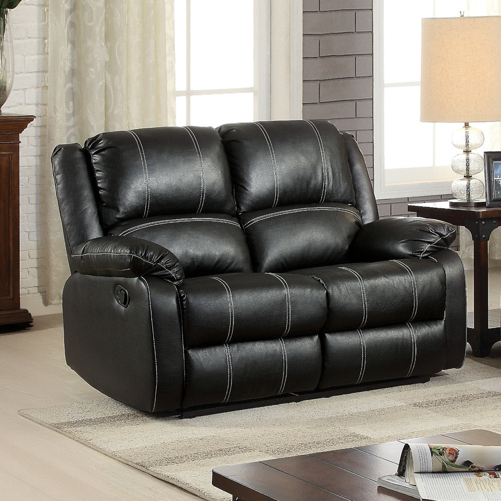 ACME Zuriel Motion Loveseat – front view – Lusso Furniture Miami