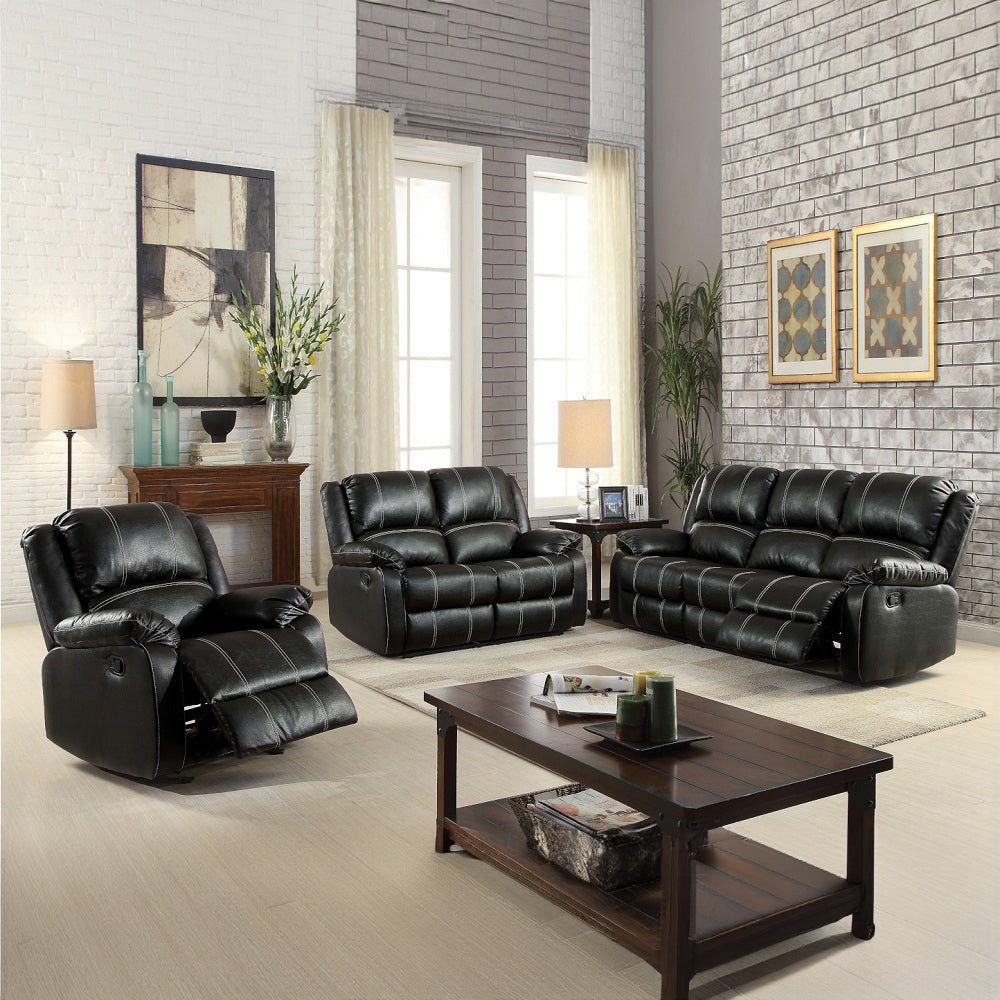 ACME Zuriel Motion Loveseat – side view – Lusso Furniture Miami