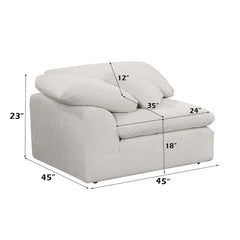 ACME Naveen Modular Wedge – view 17 – Lusso Furniture Miami