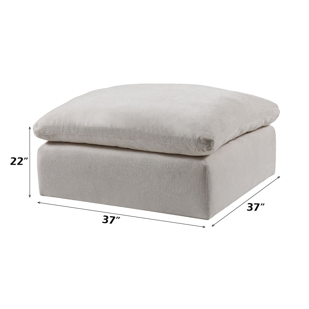 ACME Naveen Modular Ottoman – close-up – Lusso Furniture Miami