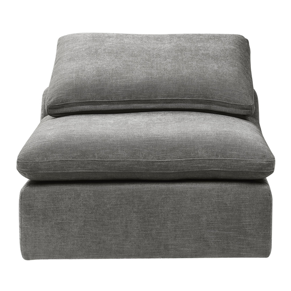 ACME Naveen Modular Armless Chair – angle view – Lusso Furniture Miami