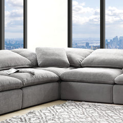 ACME Naveen Modular Wedge – front view – Lusso Furniture Miami