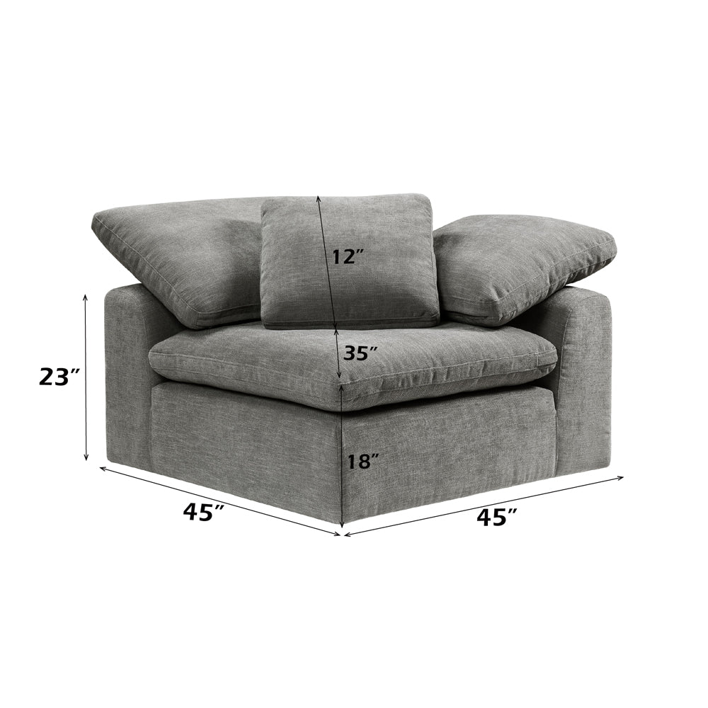 ACME Naveen Modular Wedge – close-up – Lusso Furniture Miami