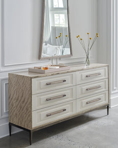Caracole Impressive Dresser – side view – Lusso Furniture Miami