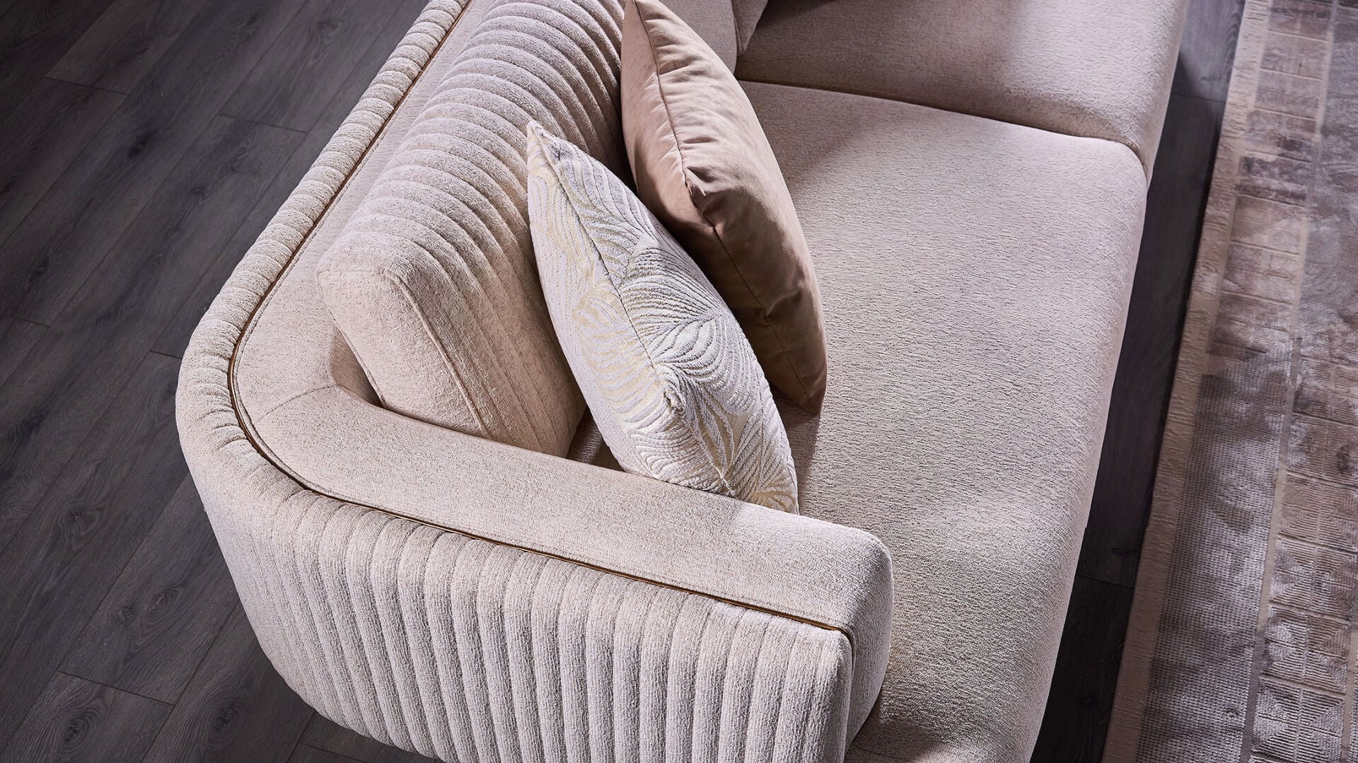 Marietta Living Room Set (Linka Beige) – Living Room Set | Lusso Furniture (view 6)