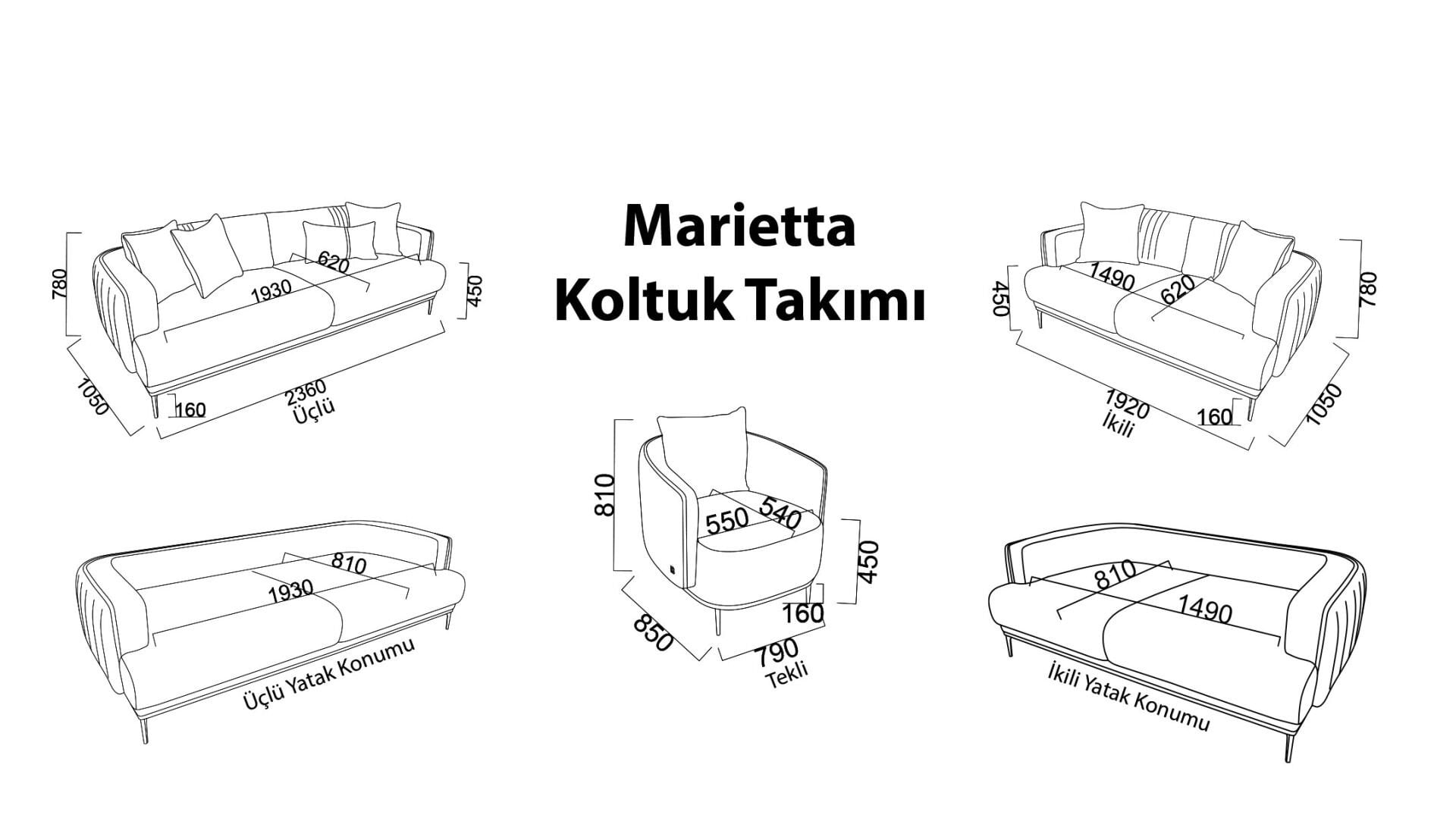 Marietta Living Room Set (Linka Beige) – Living Room Set | Lusso Furniture (view 8)