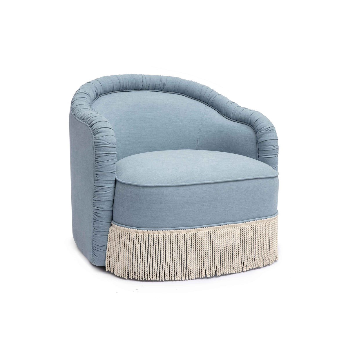 Pamela Tasseled Lounge Accent Chair