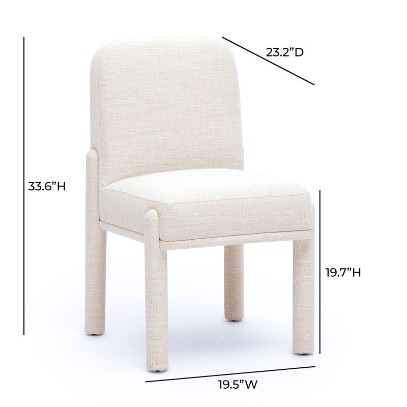 Martina Performance Fabric Dining Chair-zoom-