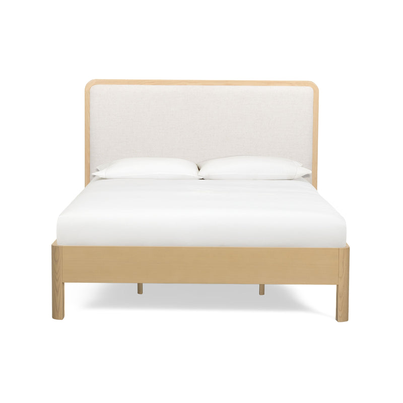 Rafaelle Natural Solid Ash Bed-zoom-