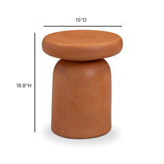 Lydia Concrete Indoor/Outdoor Side Table